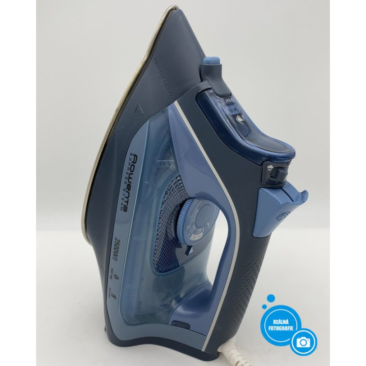 Napářková žehlička ROWENTA DW4320D1, 2500 W, 40 g/min, modrá