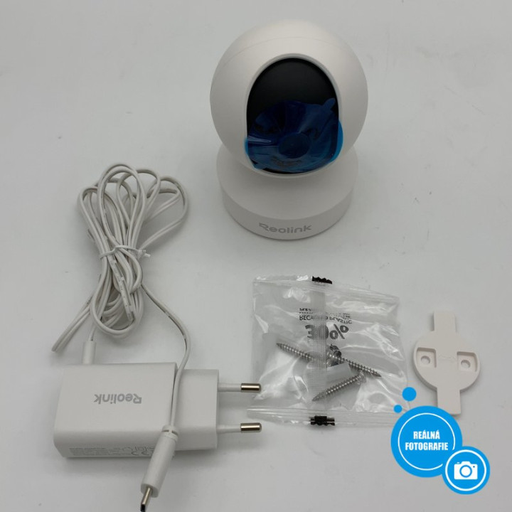 Wi-Fi kamera REOLINK E1, 4 MP, bílá