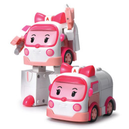 Dětský transformer 2v1 ROI TOYS Robocar Poli, Amber (54210)