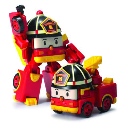 Dětský transformer 2 v 1 ROI TOYS Robocar Poli Roy (54208)