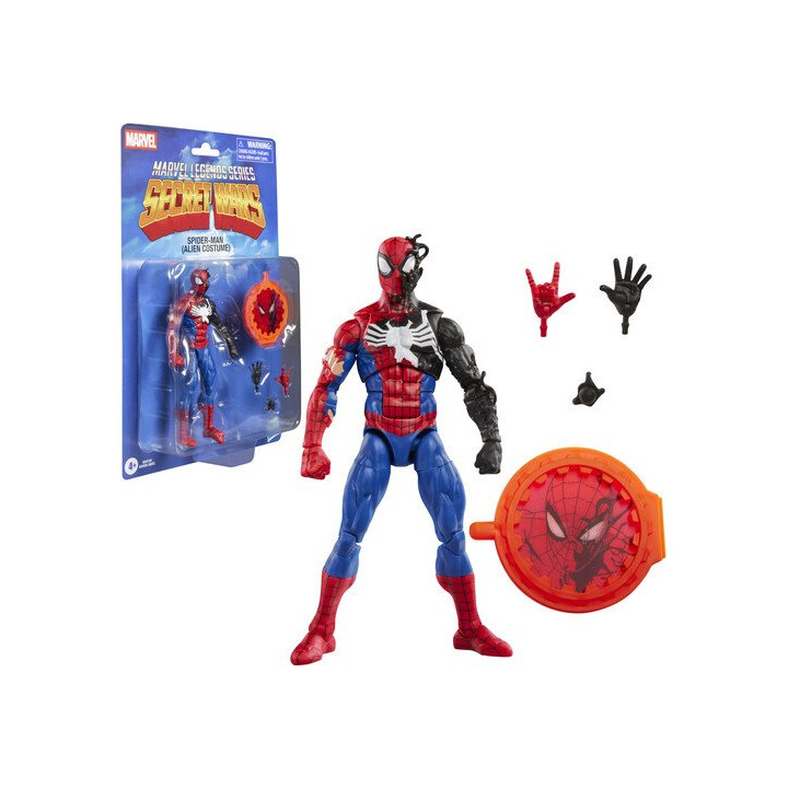 Akční figurka HASBRO Marvel Legends Series Secret Wars, Spider-Man, 15 cm