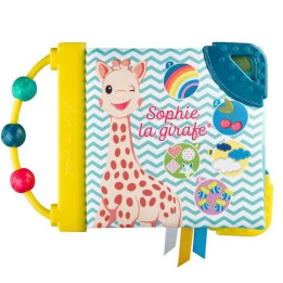 Interaktivní látková knížka SOPHIE LA GIRAFE Livre d’éveil 230803, od 3 měsíců