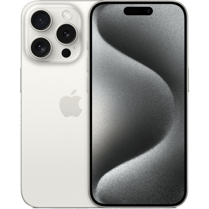 iPhone 15 Pro Max 256GB Bílý titan