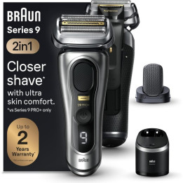 Pánský holící strojek BRAUN Series 9 Pro+ 9597cc, stříbrná
