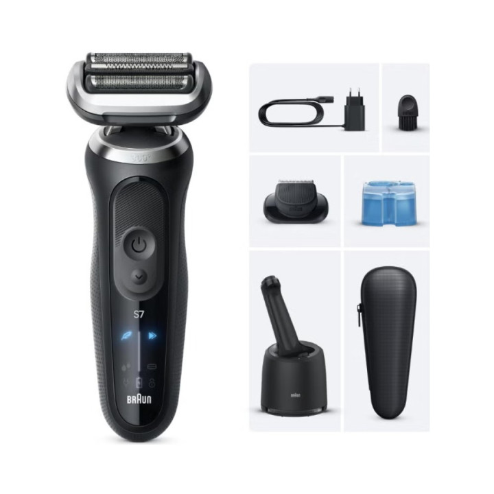 Pánský holicí strojek BRAUN Series 7 72-N7200cc, černá