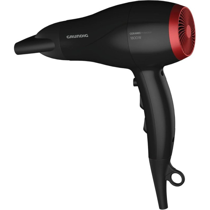 Fén na vlasy GRUNDIG HD 3700 B, 1800 W, černá