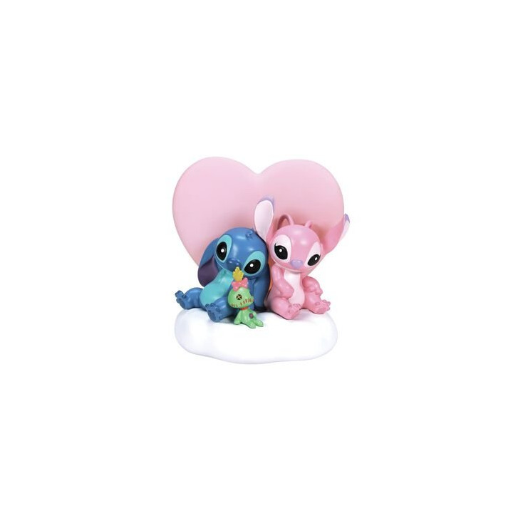 Dekorační soška se světlem DISNEY Stitch and Angel (0225ST01)