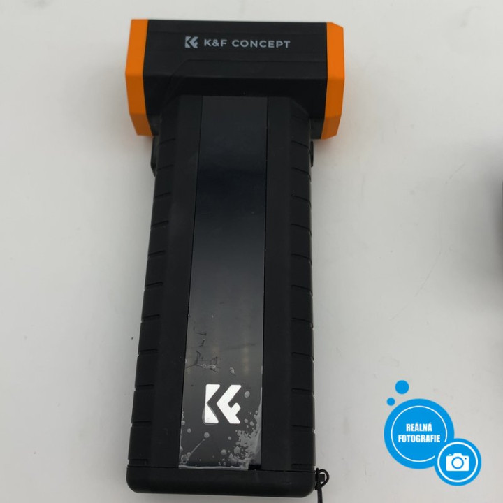 Elektrický čistící vzduchový kompresor K&F CONCEPT BS500V, 10 000 mAh, černá
