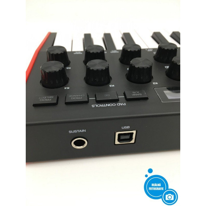 MINI keyboard AKAI Professional MPK MK3 mini, červená