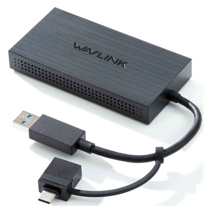 Grafický adaptér  WAVLINK WL-UG6902H, černá