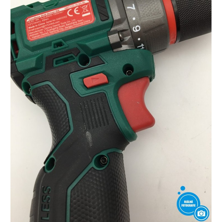 AKU vrtací šroubovák HYCHIKA NBT-CD-16.8A-BL, 16,8V