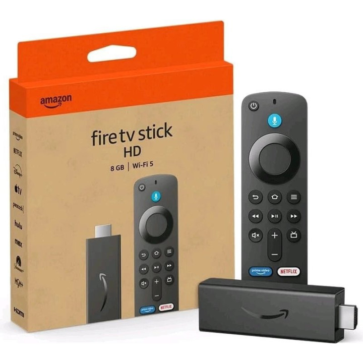 Full HD multimediální přehrávač AMAZON Fire TV Stick, 1 GB RAM, 8 GB, černá