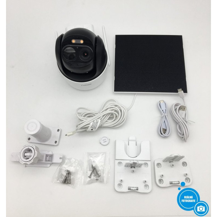 Wi-Fi venkovní solární IP kamera IMOU Cell PT 2C (IPC-B7C-5M0WEH/FSP14), bílá