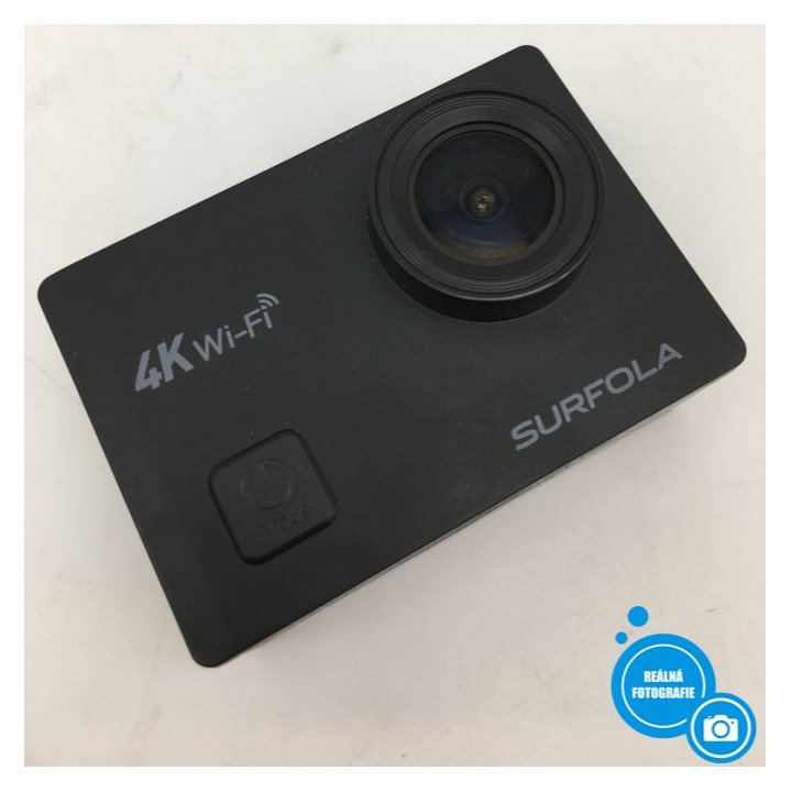Akční kamera SURFOLA SF230, 4K, černá