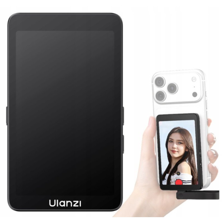 Náhledový monitor na mobilní telefon ULANZI VM1, černá
