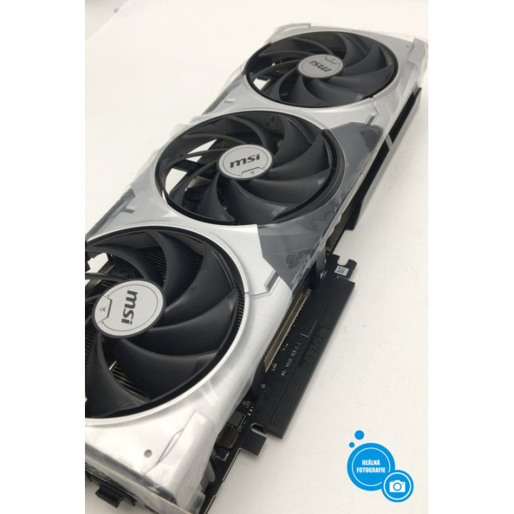 Grafická karta MSI RTX 5070, 12G Ventus 3X OC (G5070-12V3C), 12 GB, GDDR7, černá