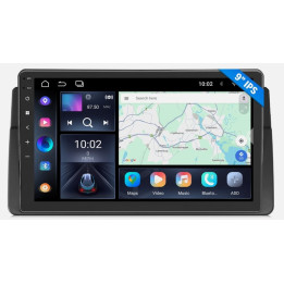 9" Bluetooth autorádio EONON E46X7A, 4GB+64GB, pro BMW řady 3 E46, černá