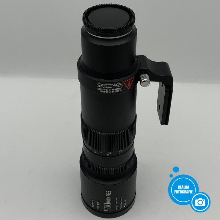 Teleobjektiv pro Sony E (Sony E-mount) TTARTISAN 500 mm f/6.3, černá