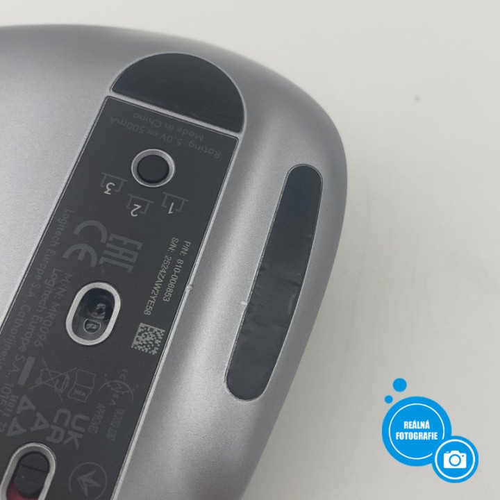 Bezdrátová počítačová myš LOGITECH MX Master 3S (910-006560), bílá