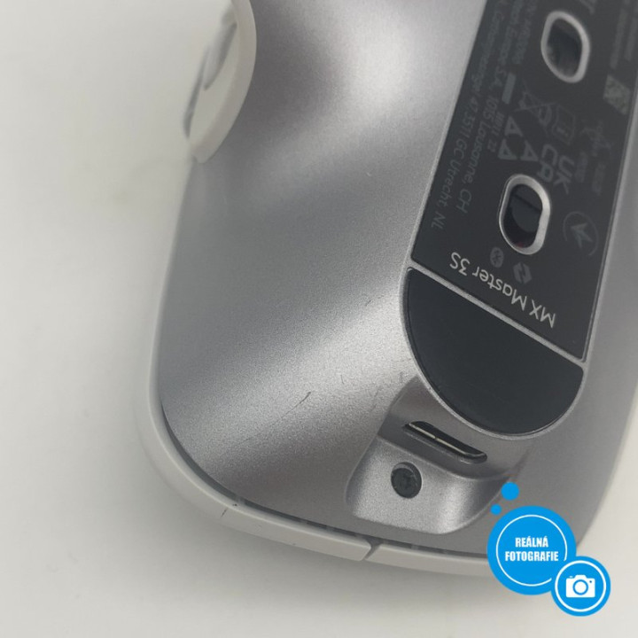 Bezdrátová počítačová myš LOGITECH MX Master 3S (910-006560), bílá