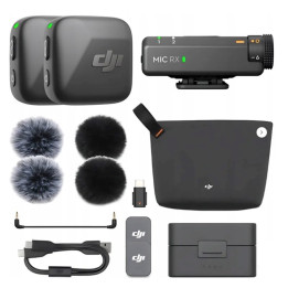 Sada bluetooth klopových mikrofonů DJI Mic Mini (DMMR01), 2 ks