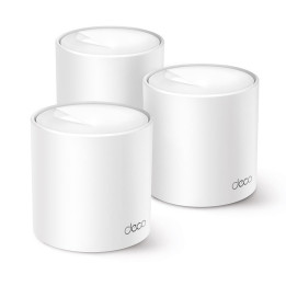 Wi-Fi systém TP-LINK Deco AX1500 (X1500), Wi-Fi 6, 3 ks, bílá