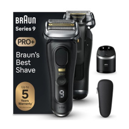 Pánský holicí strojek BRAUN Series 9 Pro+ 9560cc Wet&Dry, Noir