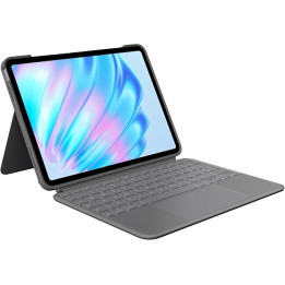 Pouzdro na tablet s klávesnicí LOGITECH Combo Touch pro iPad Air 11"(QWERTZ), šedá