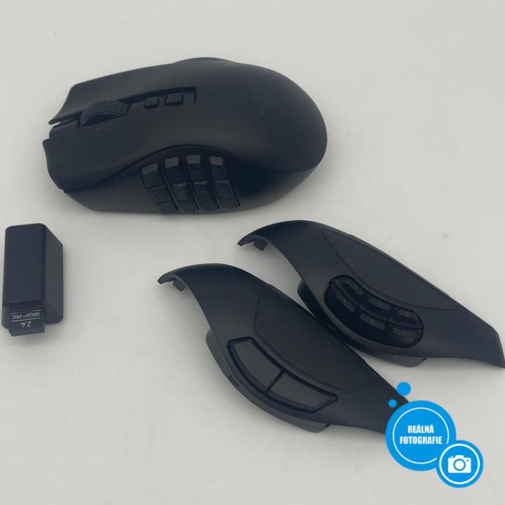 Bezdrátová herní myš RAZER Naga V2 Pro (RZ01-04400100-R3G1), černá