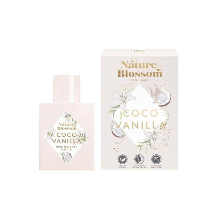 Parfémovaná voda pro ženy NATURE BLOSSOM Coco Vanilla, 50 ml