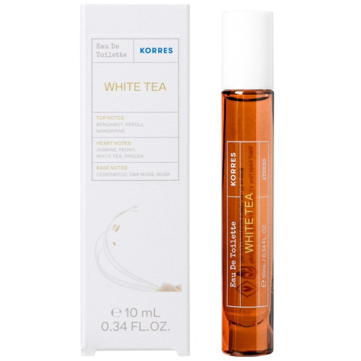 Roll-On toaletní voda pro ženy KORRES White Tea, 10 ml