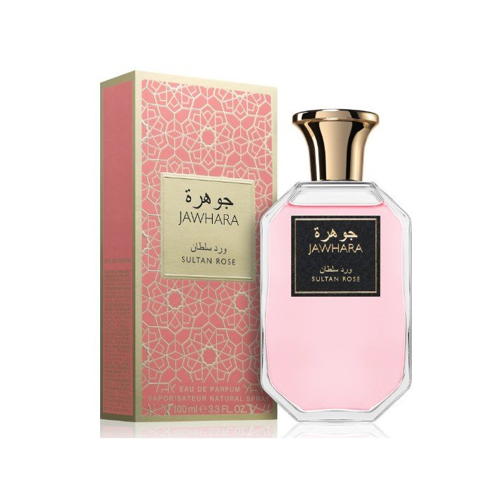 Parfémovaná voda unisex JAWHARA Sultan Rose, 100ml