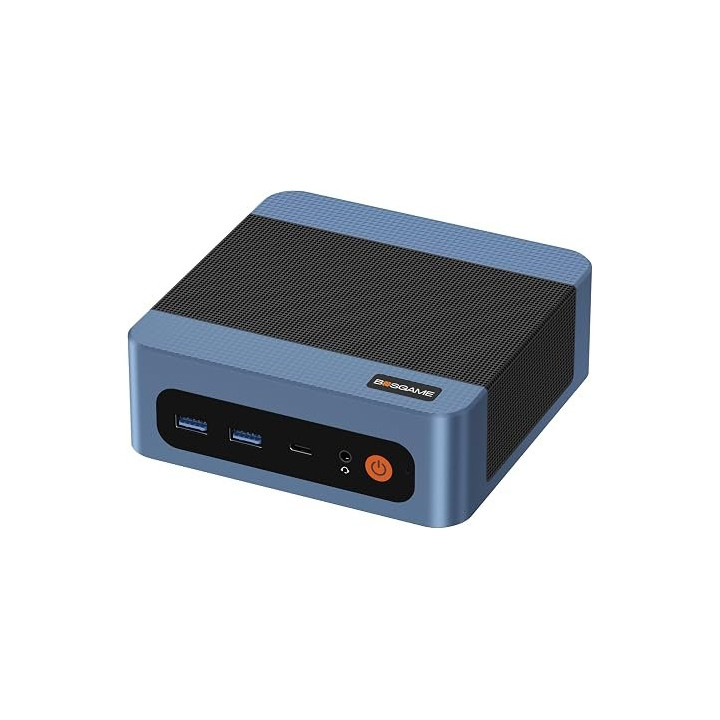 Mini PC BOSGAME E5, Ryzen 3, 5000 Series, 16GB RAM + 512GB SSD, Win 11 Pro