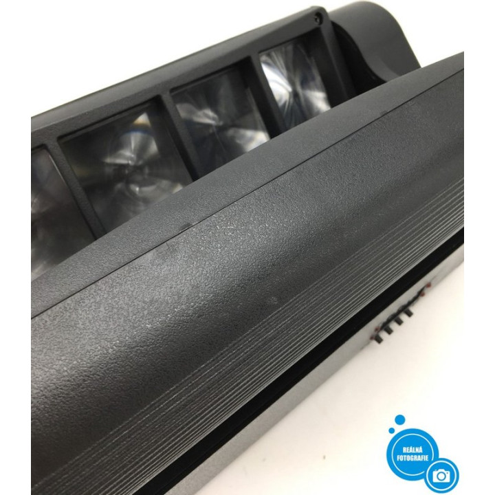 RGB LED efektové světlo Mini Spider Light, 40 W, černá