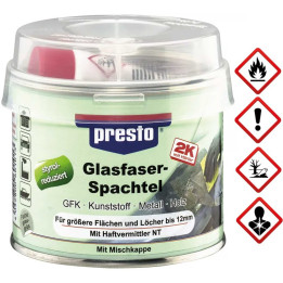 Tmel PRESTO Glasfaser-Spachtel 2K (601013), 242+8g