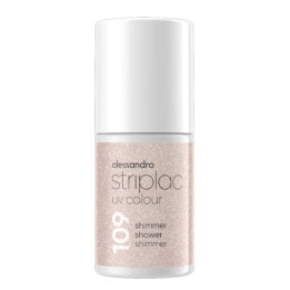UV lak na nehty ALESSANDRO Striplac, odstín 109 shimmer shower shimmer, 6,5 ml