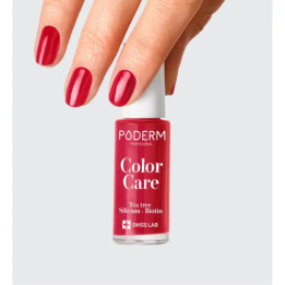 Lak na nehty PODERM PROFESSIONAL Color Care, odstín Rouge rose, 8 ml