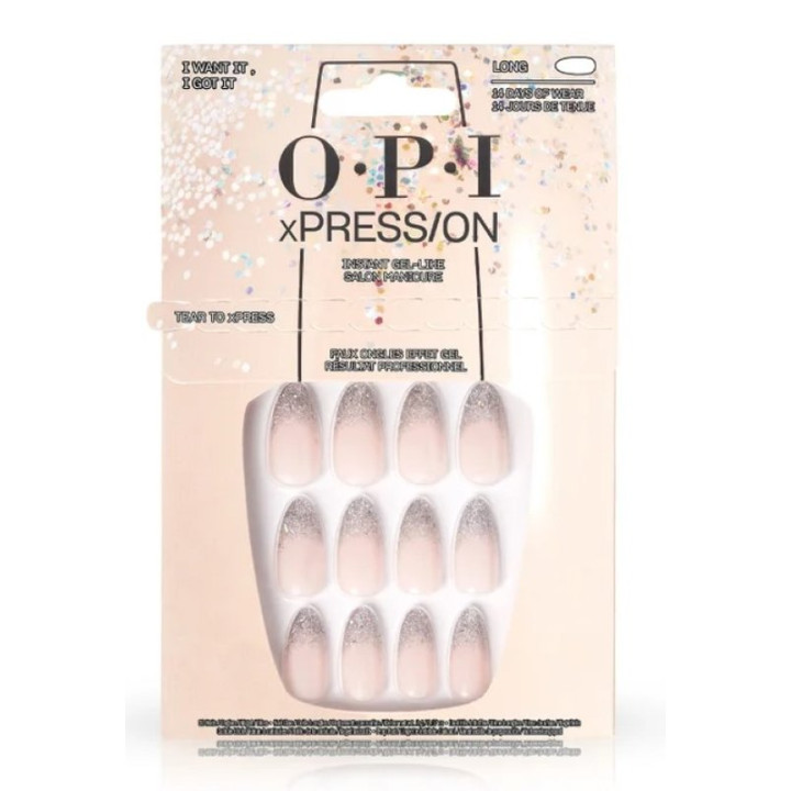 Umelé nehty OPI xPRESS/ON I Want It, I Got It (AN008L), 30 ks