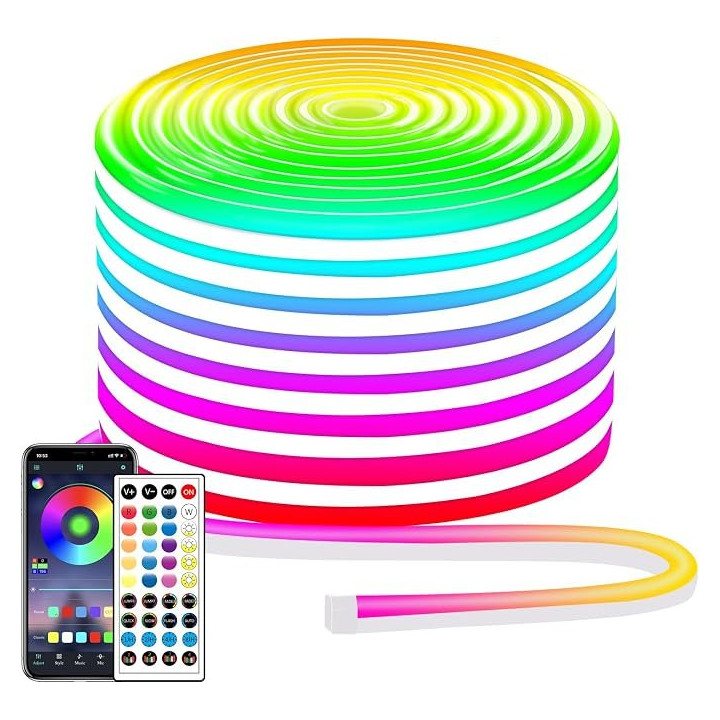 LED RGB neonový pásek SEGRASS , 24 V, 10 m