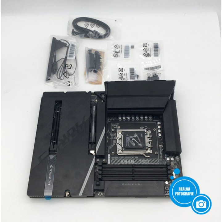 Základní deska GIGABYTE B850 AORUS STEALTH, AM5, ATX, černá