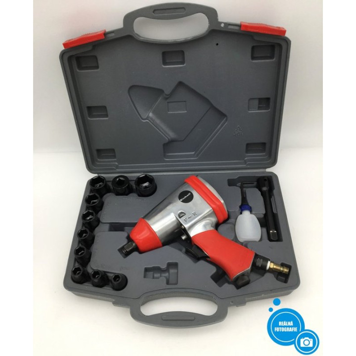 Robustní pneumatický rázový utahovák EINHELL DSS 260/2 11060, 312 Nm, max. 6,3 bar