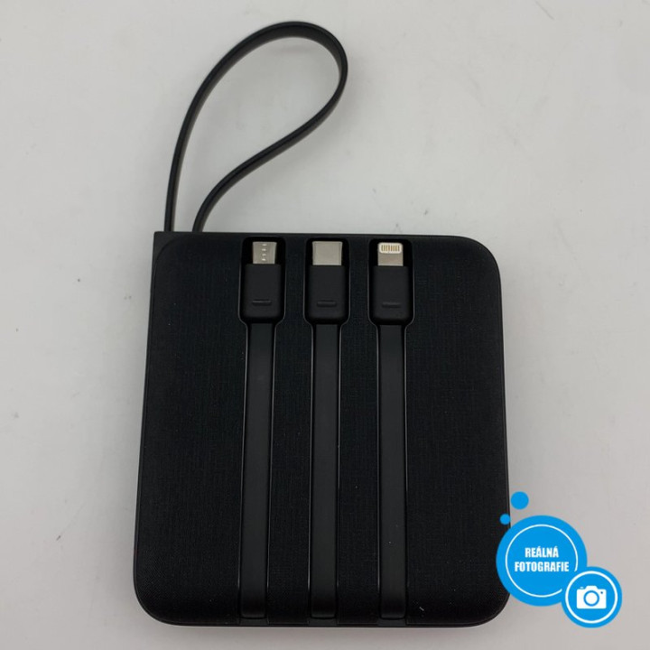Powerbanka VRURC T2066, 20W, 20000mAh, černá