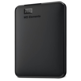 Externí pevný disk WESTERN DIGITAL Elements Portable, 2 TB, USB 3.0, černá