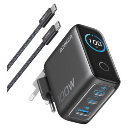 USB nabíječka ANKER B121B, 100 W, 3 porty