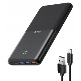 Powerbanka VRURC T3016, 30 000 mAh, černá