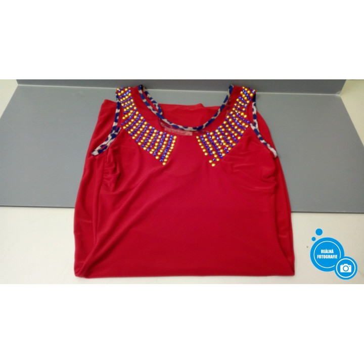 Dámské šaty Via Bellucci Vi1028468 vel. M - červený