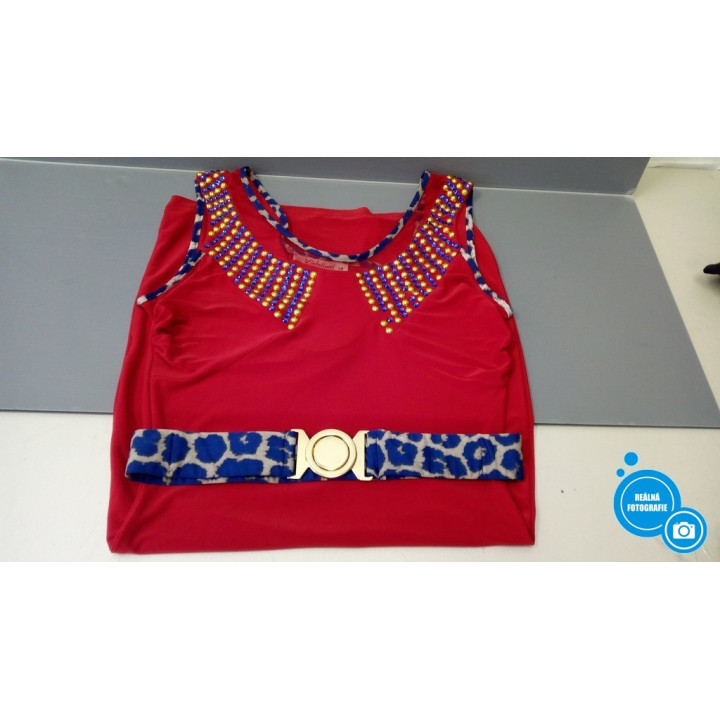 Dámské šaty Via Bellucci Vi1028468 vel. M - červený