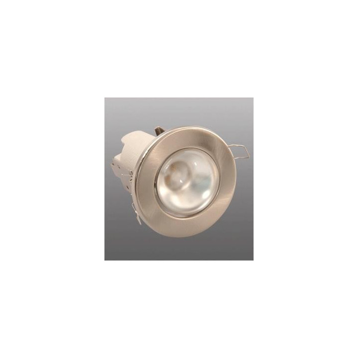 Nehybné bodové svítidlo Brilum R-63S, 60W - stříbrná