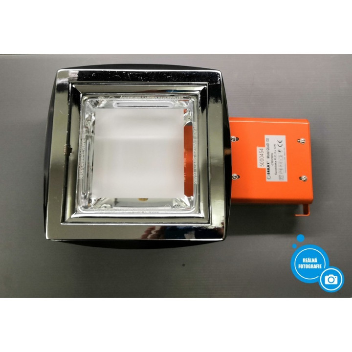 Stropní svítidlo s reflektorem Brilum Guad 13D 2x13W - chrom