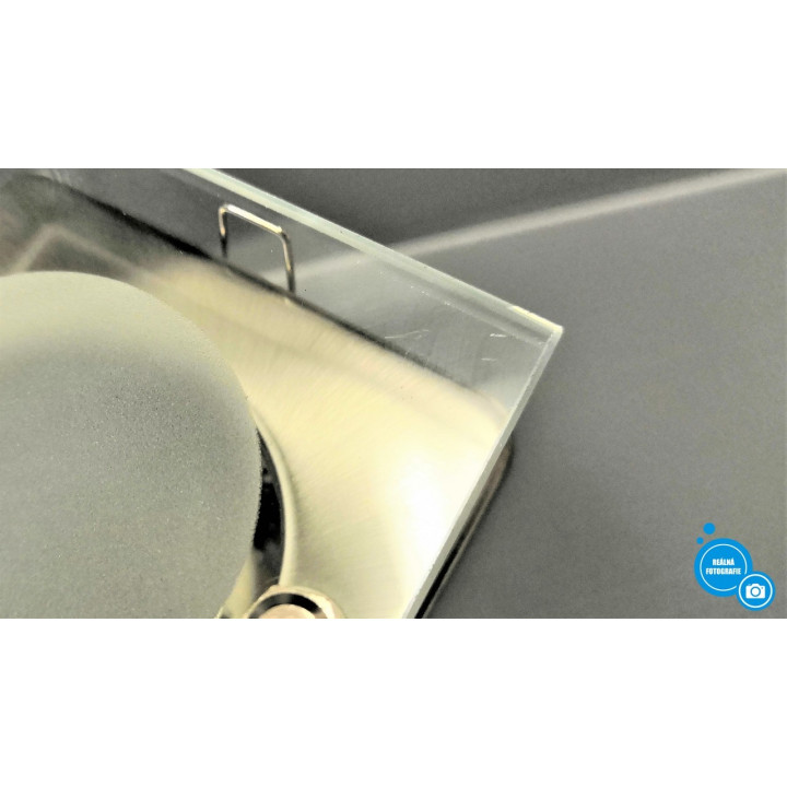 Nehybné bodové svítidlo Brilum S-39SG, 40W - stříbrná